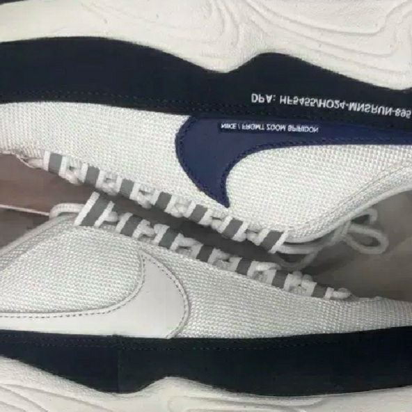 Nike x Fragment Air Zoom Spiridon Blue Void 착용 스타일