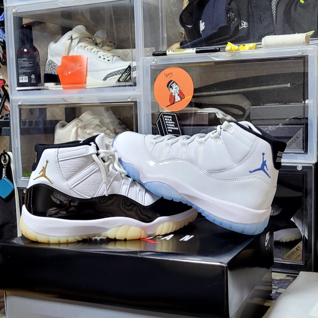 Jordan 11 Retro Legend Blue 2024, Jordan 11 Retro Gratitude 착용 스타일