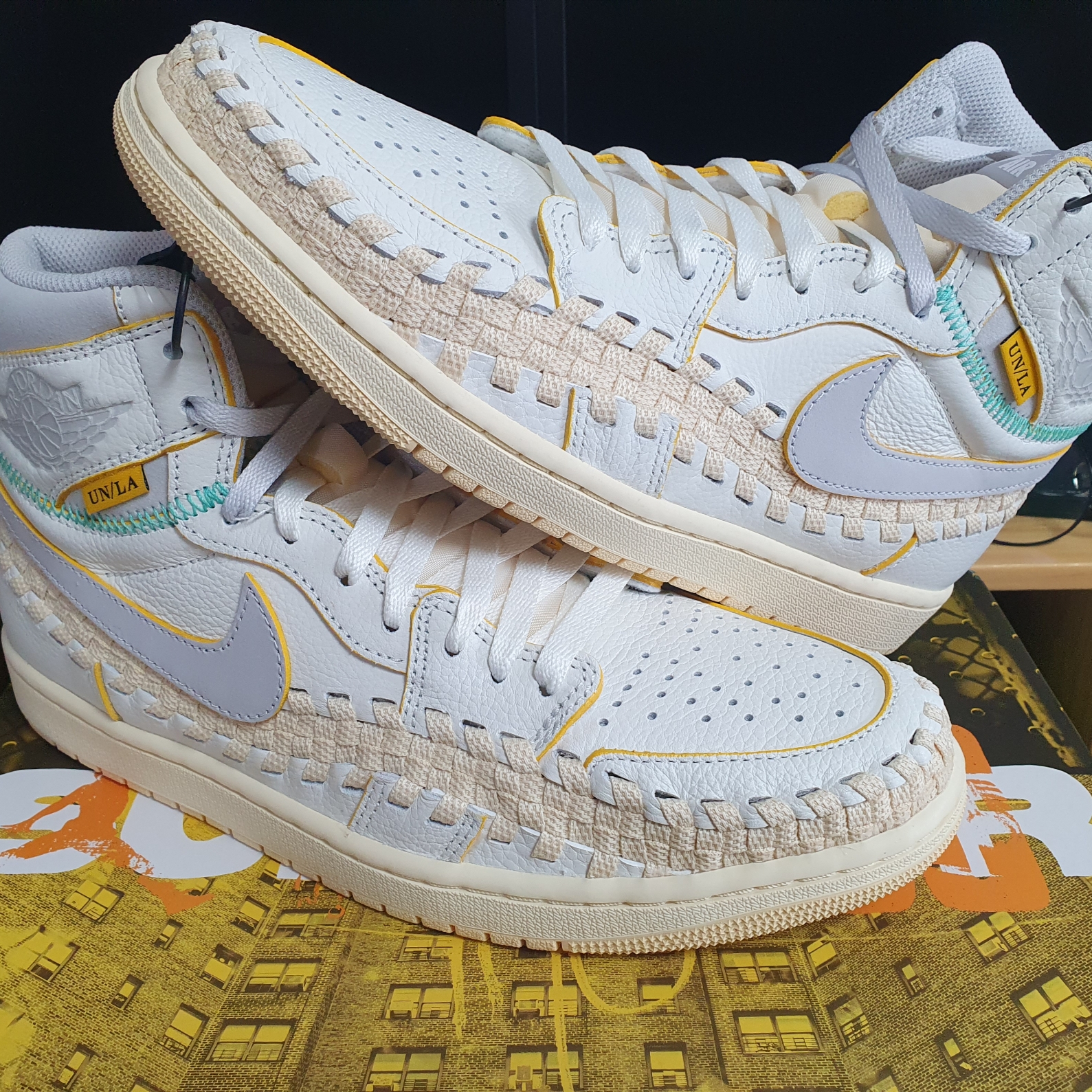 Jordan 1 x Bephies Beauty Supply x Union Retro High OG SP Summer '96 착용 스타일 - 1