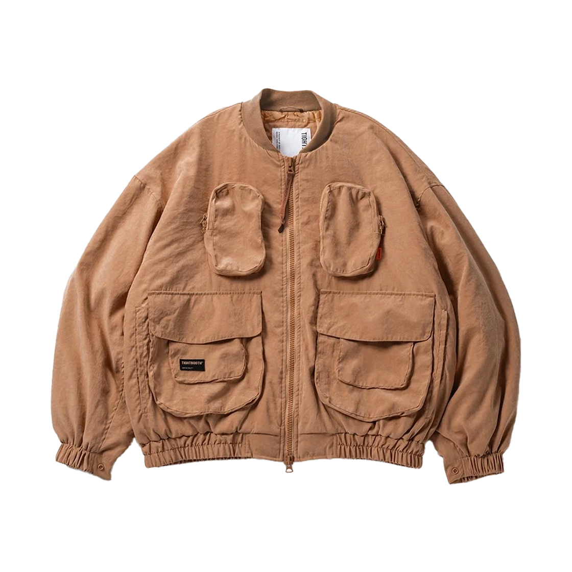 타이트부스 유틸리티 MA-1 퍼프 자켓 브라운 - 25SS(Tightbooth Utility MA-1 Puff Jacket Brown - 25SS)