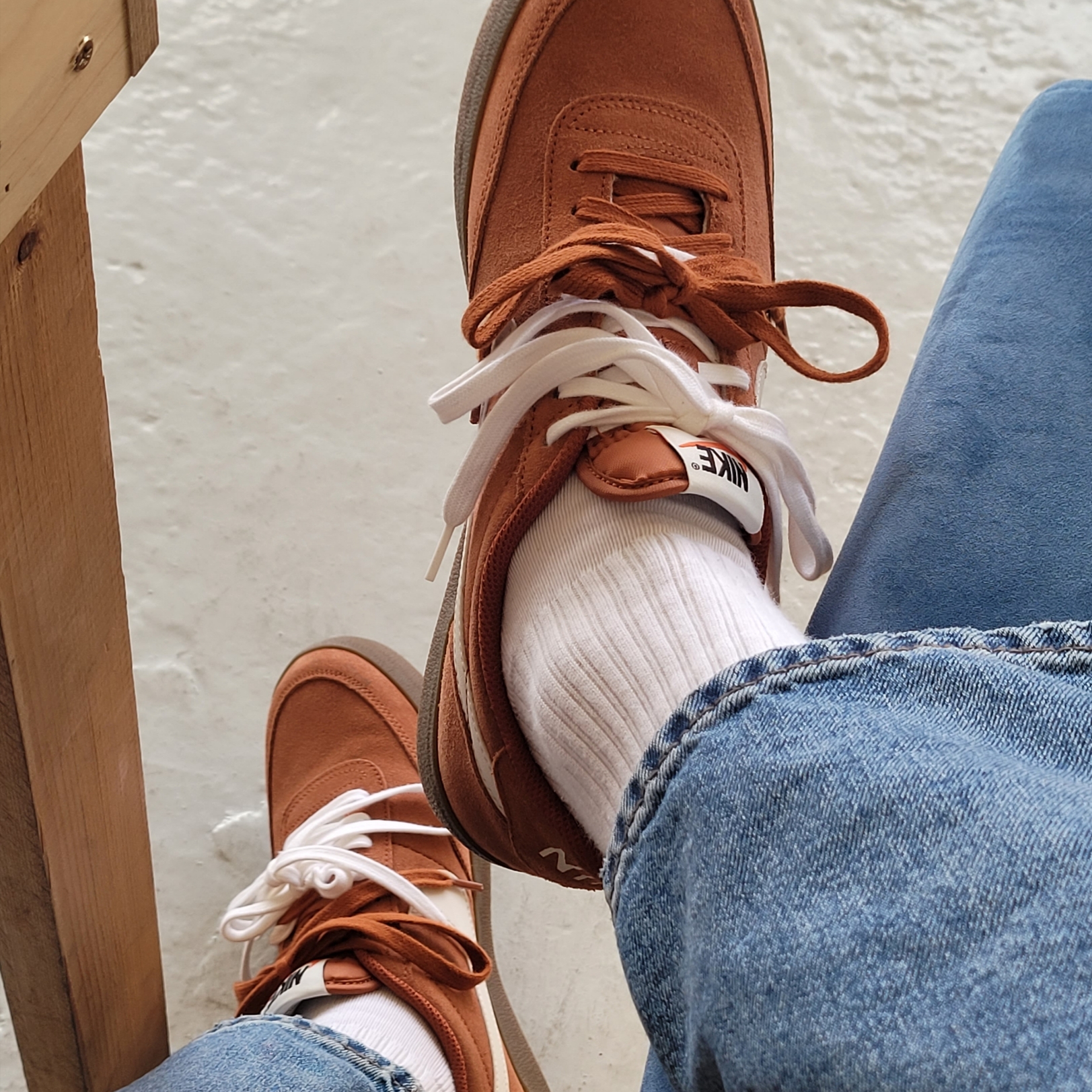 Nike Killshot 2 Dark Russet Gum Medium Brown 착용 스타일 - 1