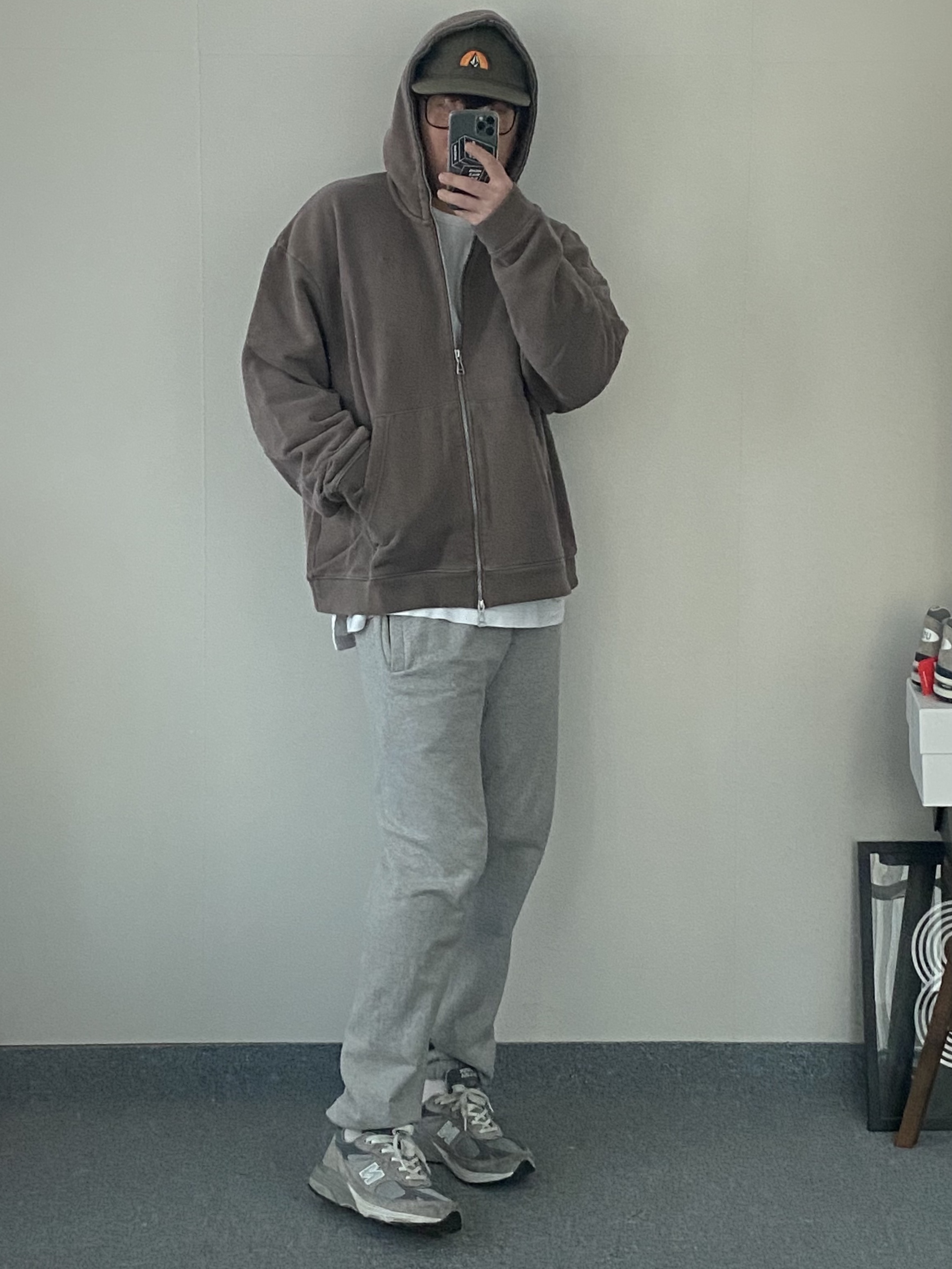 New Balance 993 Made in USA Grey - D Standard, (W) New Balance 993 Made in USA Grey - B Standard 착용 스타일