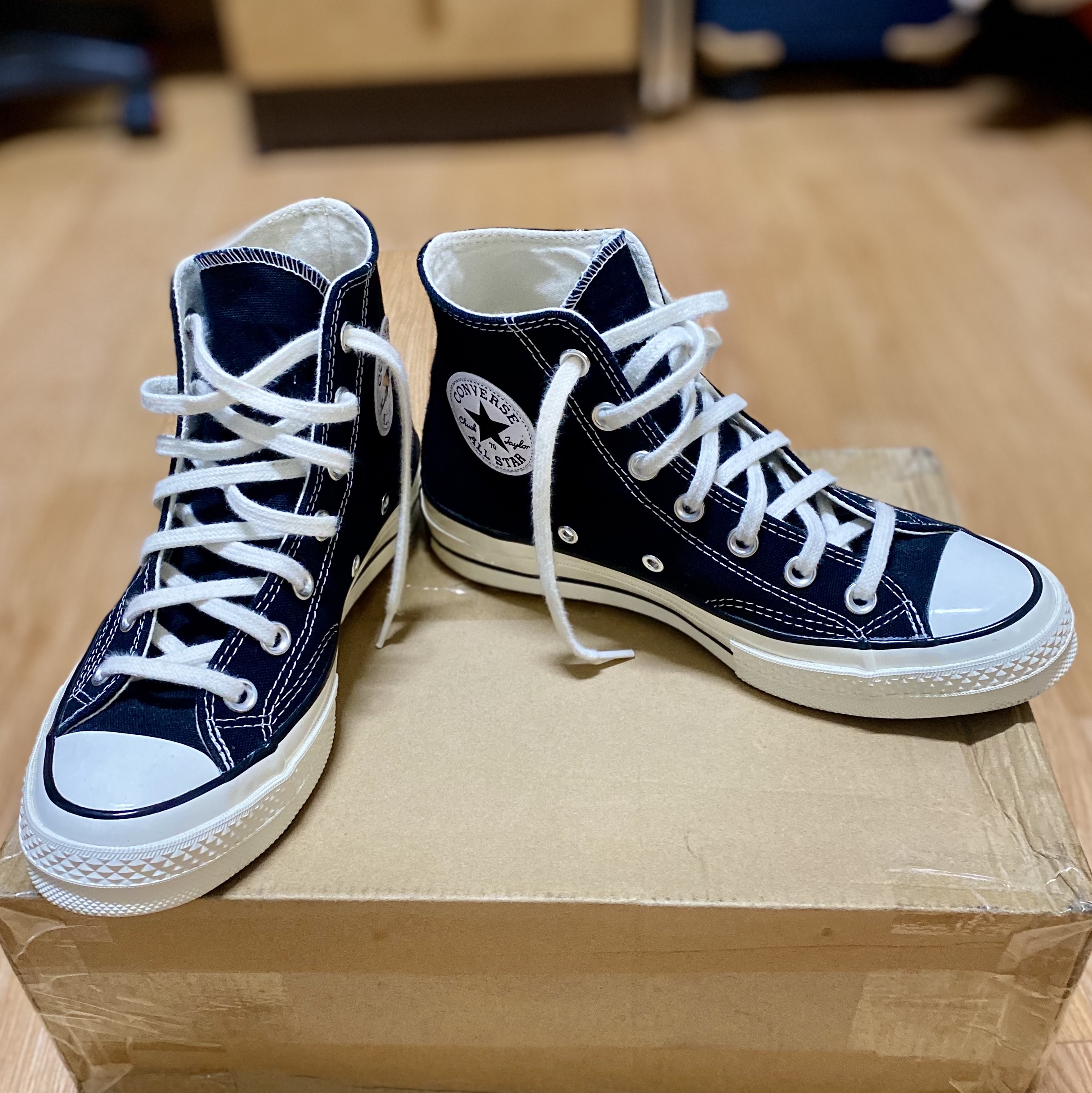 Converse Chuck 70 Hi Black 착용 스타일