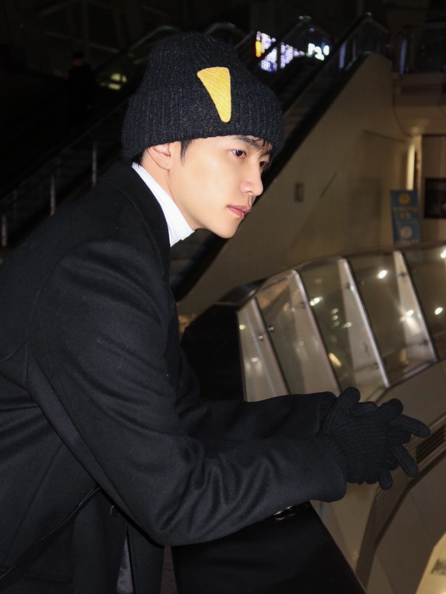 Dunst 2-Way 3 Button Cashmere Coat Black, [프리오더] Haleine Leather Monkstraps Black (VH204) 착용 스타일 - 3