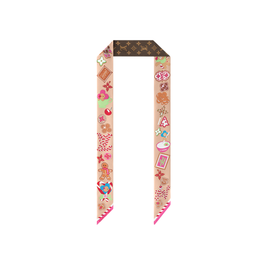 Louis Vuitton Xmas Vivienne BB Bandeau Brown