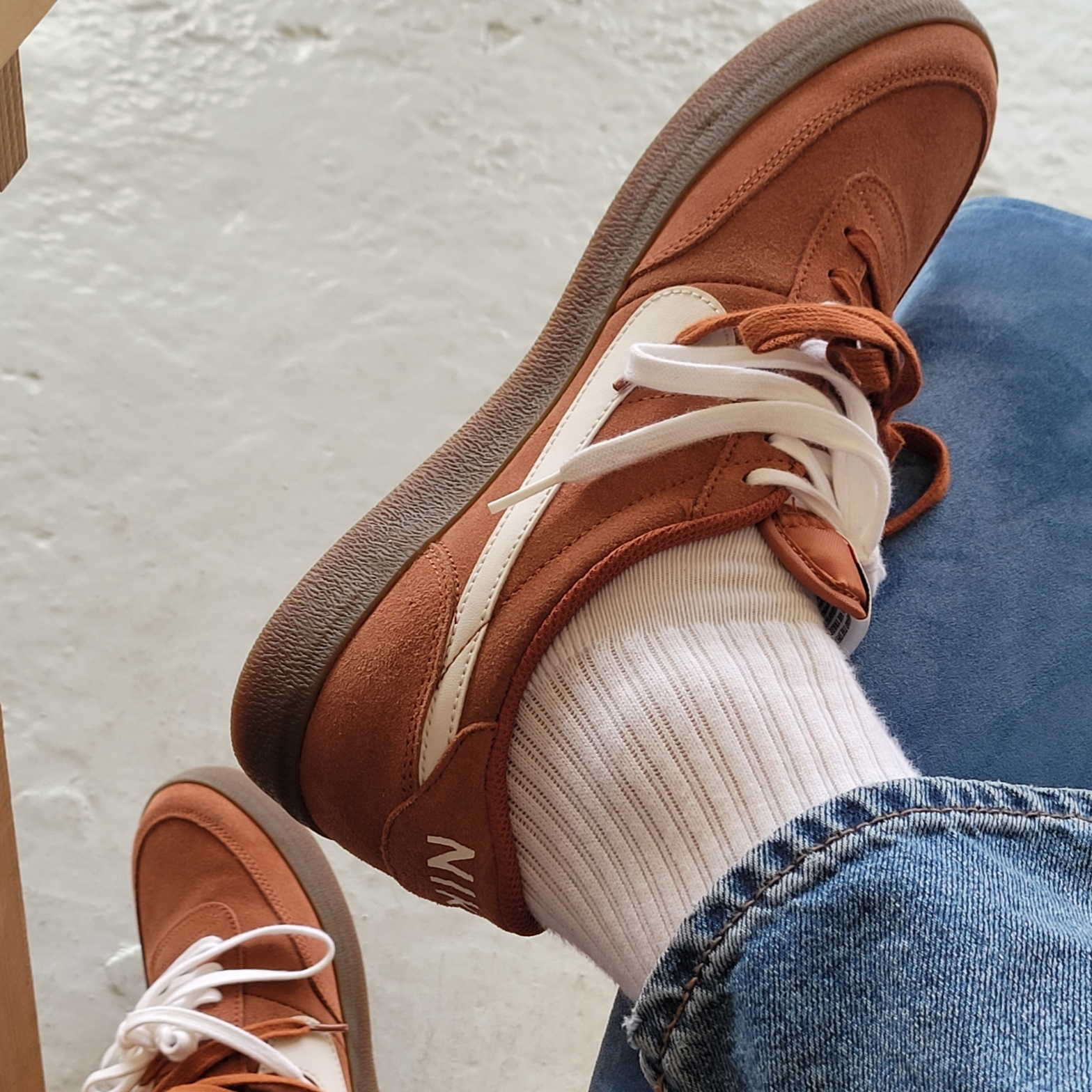 Nike Killshot 2 Dark Russet Gum Medium Brown 착용 스타일 - 2