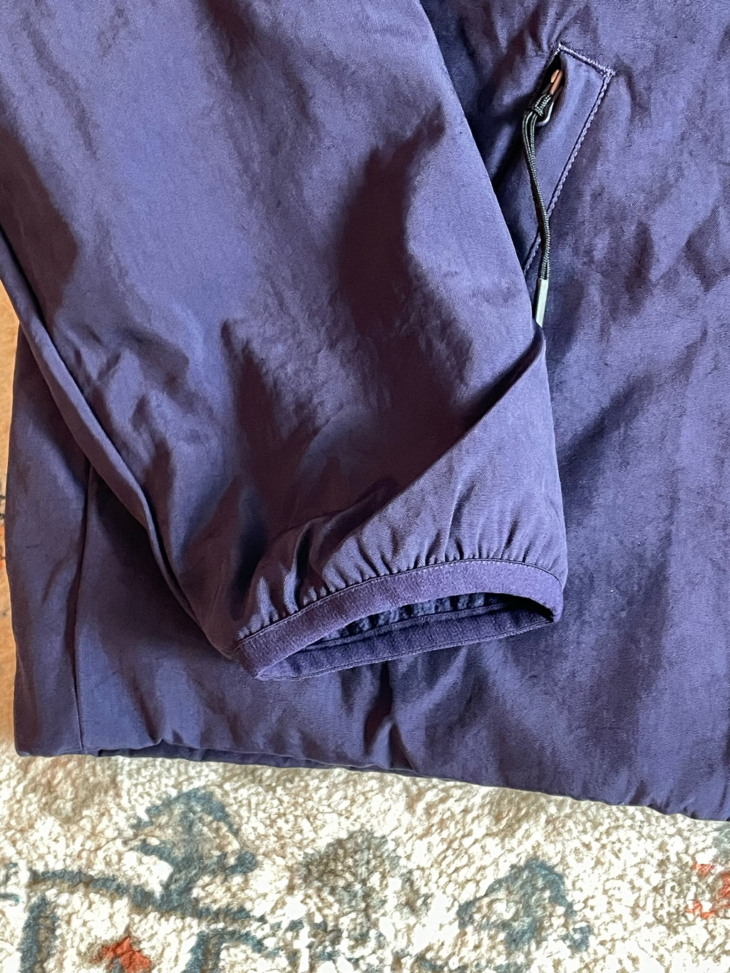 Nike NSW Windrunner Loose Hooded Jacket Purple Ink - Asia 착용 스타일 - 4