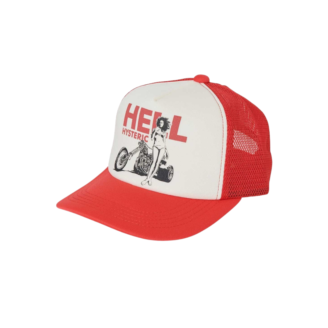 히스테릭 글래머 헬 히스테릭 메쉬 캡 블랙 | Hysteric Glamour