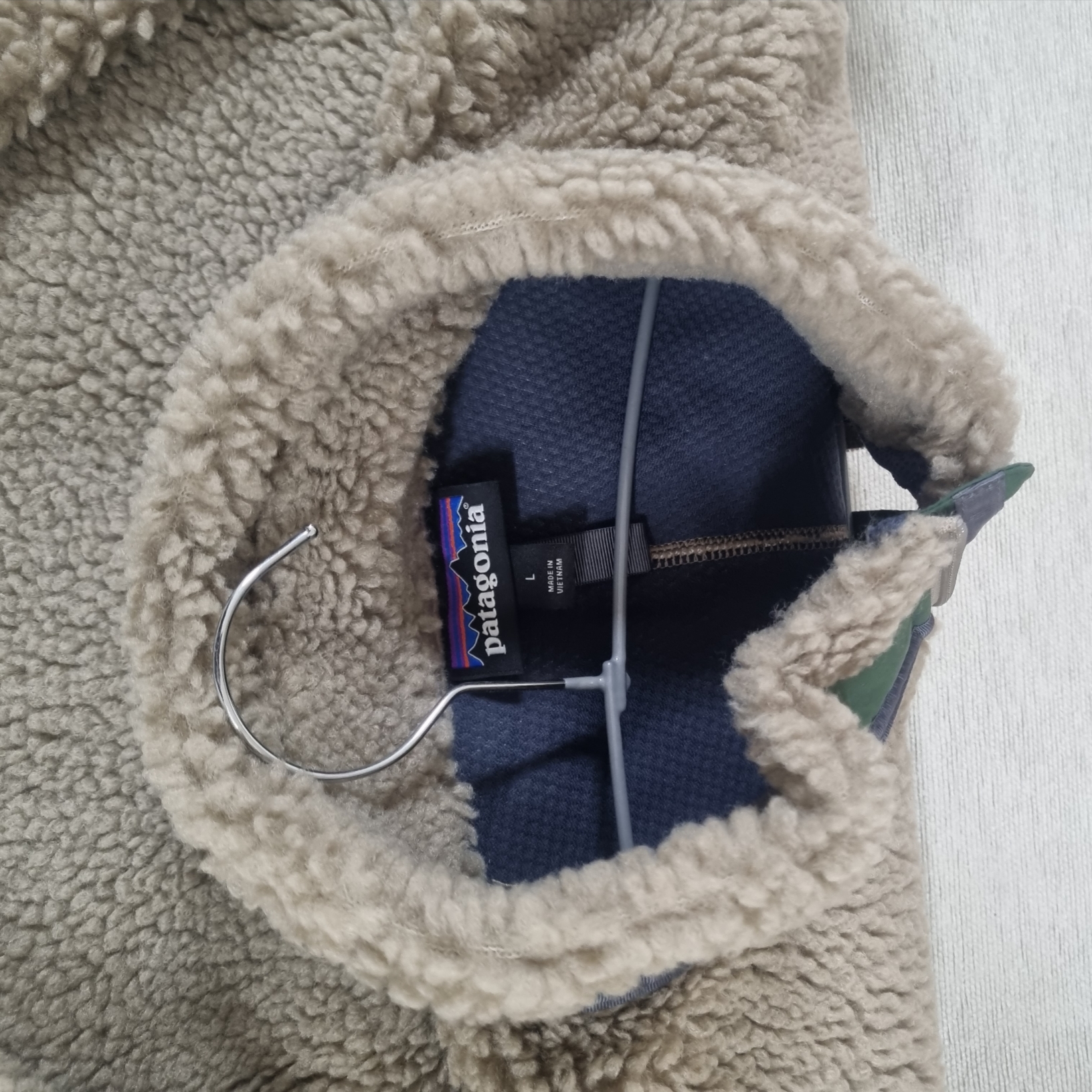 Patagonia Classic Retro-X Jacket Seabird Grey 착용 스타일