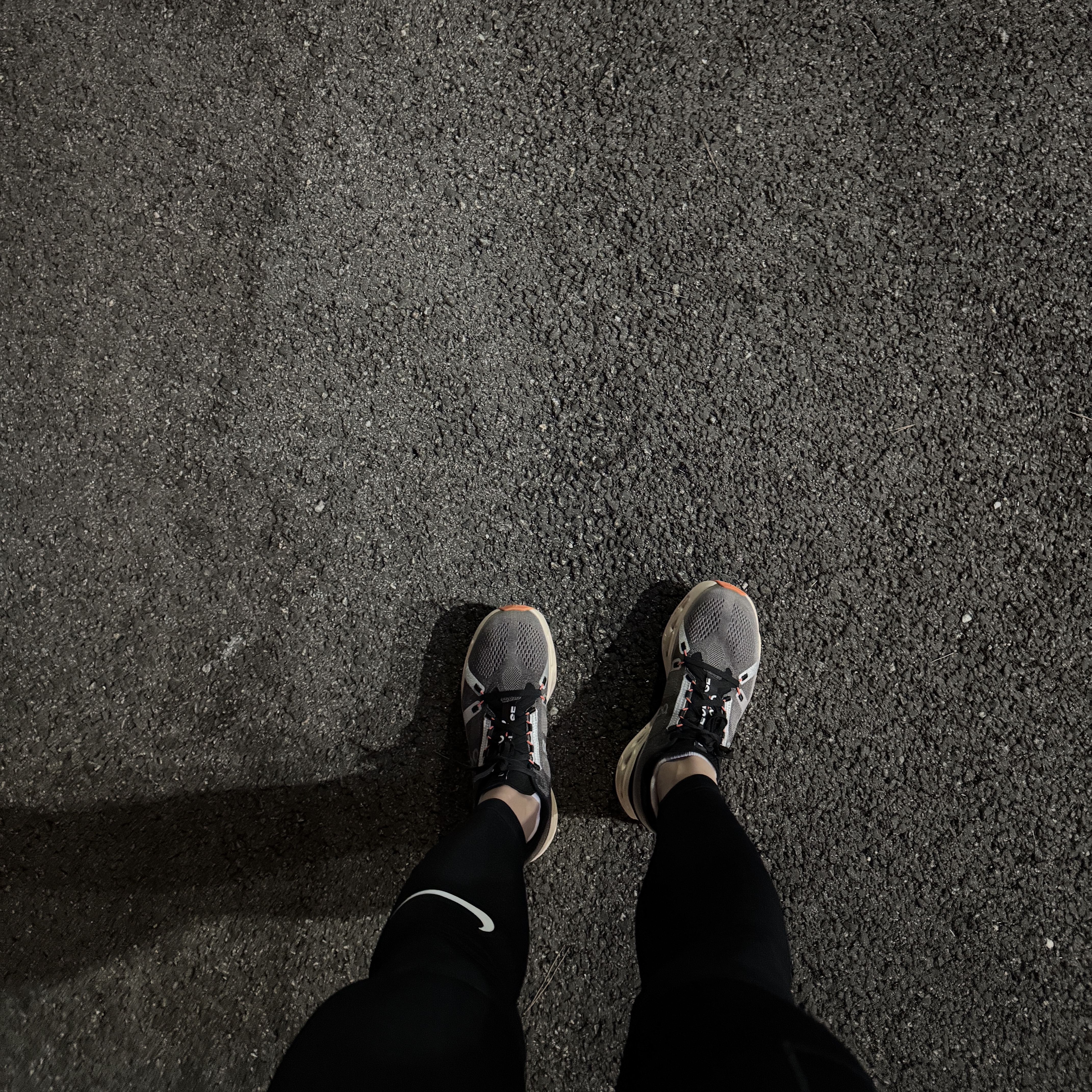 Nike Pro Warm Tights Black - Asia, On Running Cloudeclipse Fade Sand 착용 스타일