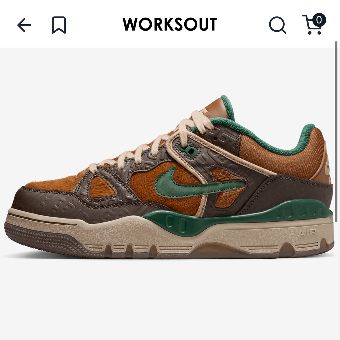 Nike x Nigo Air Force 3 Low SP Baroque Brown and Pecan 착용 스타일