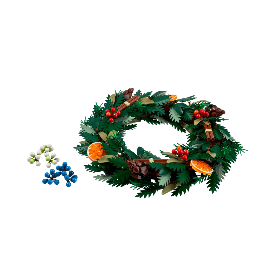 레고 아이콘 크리스마스 화환