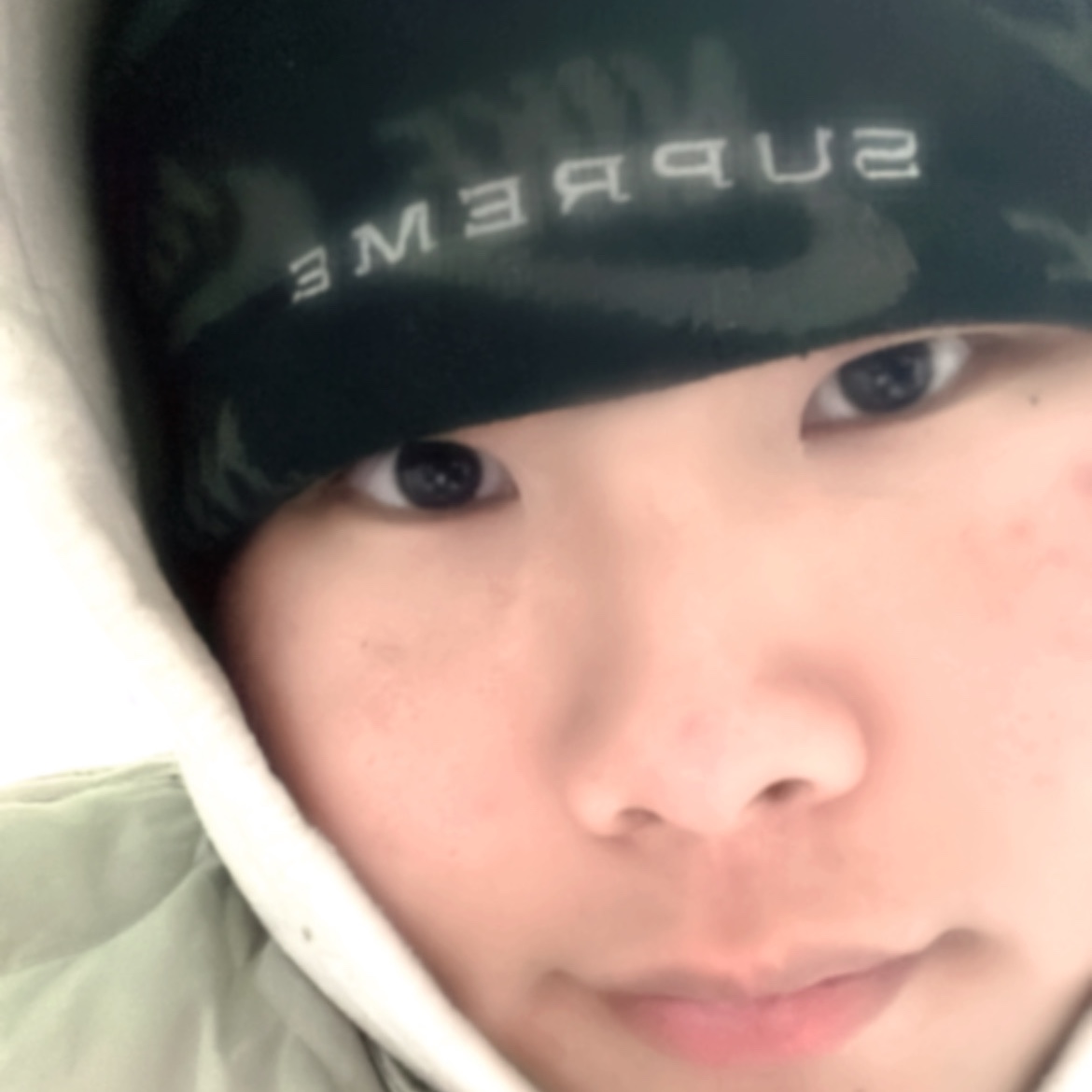 Supreme x Nike Jacquard Logos Beanie Black - 21SS 착용 스타일