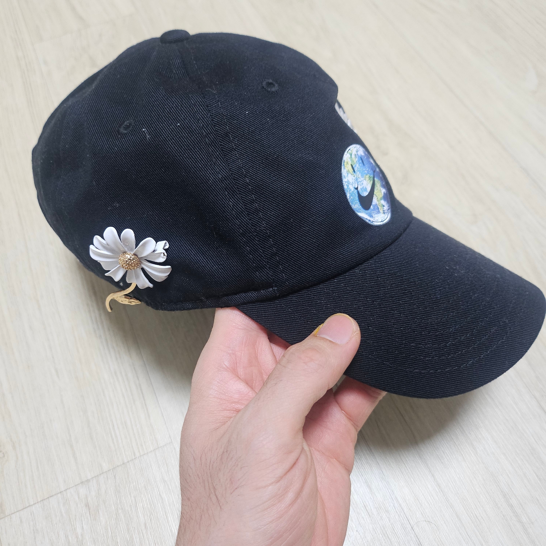 Nike Heritage 86 Cap Black 착용 스타일 - 2