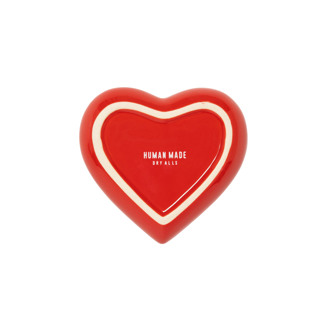 皿・プレート HUMAN MADE HEART CERAMICS TRAY RED 휴먼 메이드 하트 세라믹 트레이 레드 | Human Made | KREAM