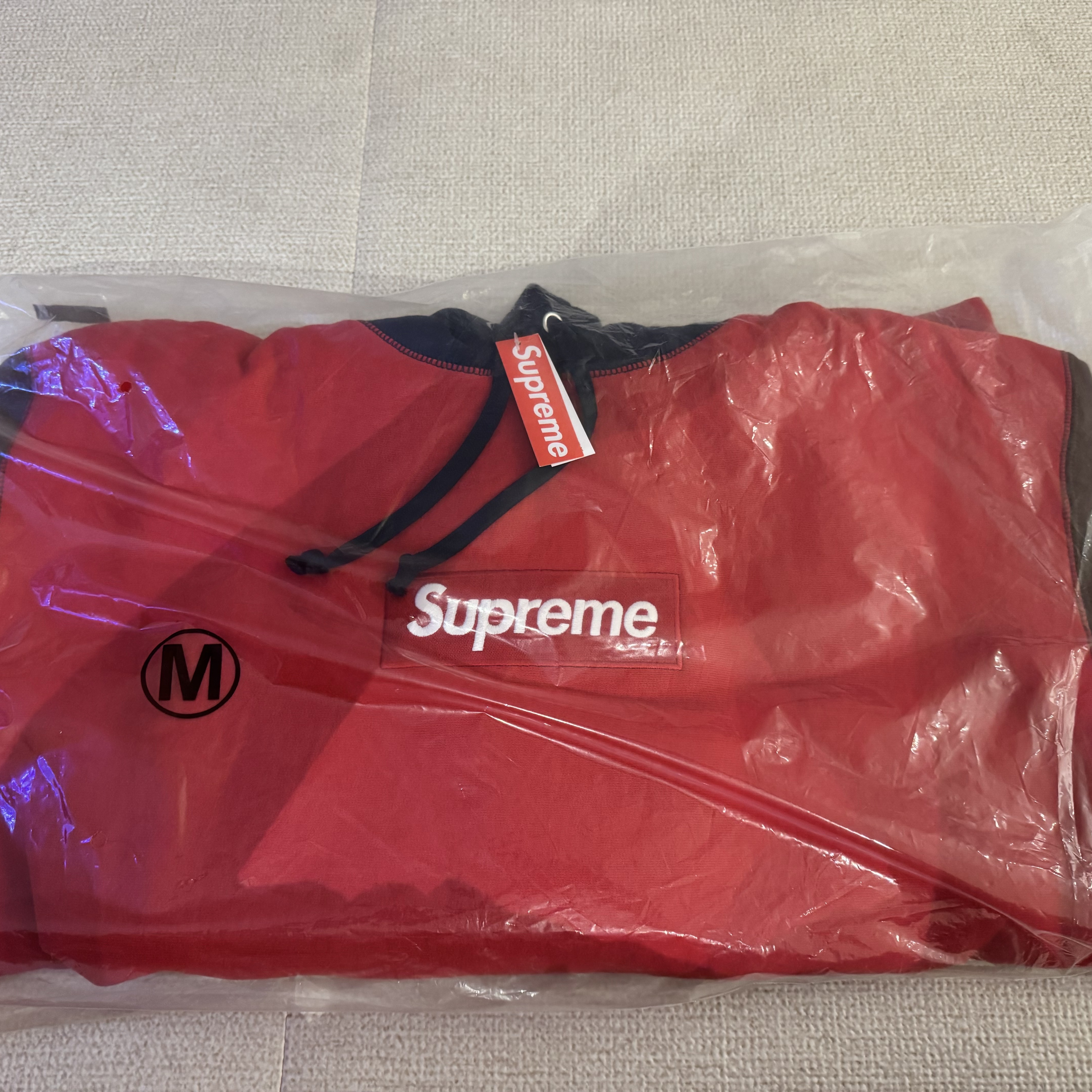 Supreme Box Logo Hooded Sweatshirt Multicolor - 24FW 착용 스타일