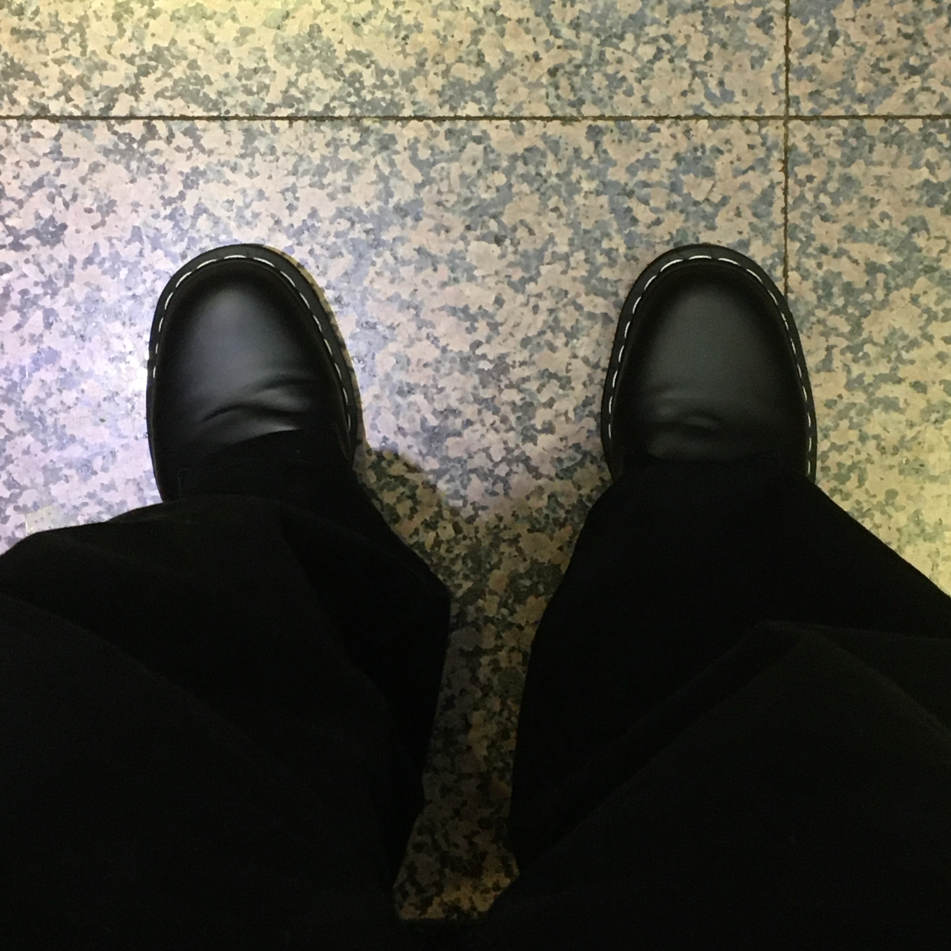 Dr. Martens 1461 WS Black Smooth 착용 스타일