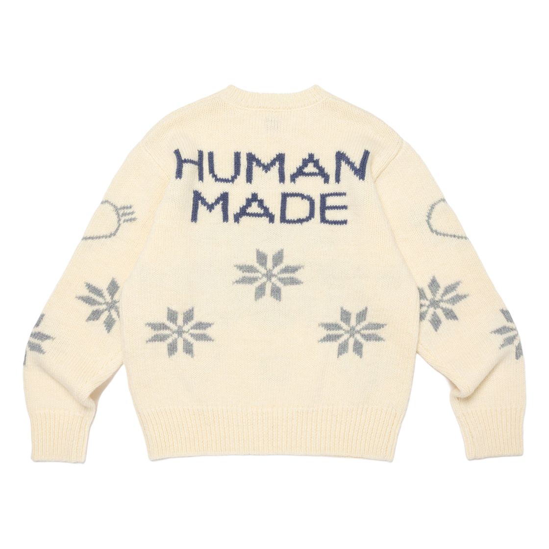 【HUMANMADE】SNOWFLAKE KNIT SWEATER HUMAN MADE SNOWFLAKE KNIT SWEATER – HUMAN MADE Inc.