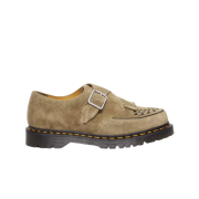 Dr. Martens Ramsey Suede Kiltie Buckle Creepers Savannah Tan