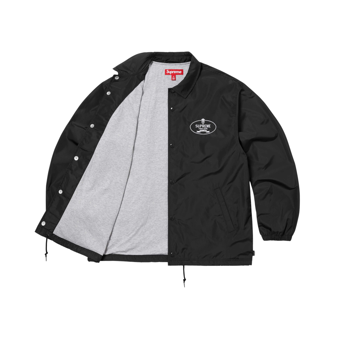 슈프림 크레스트 코치 자켓 블랙 - 24FW | Supreme | KREAM