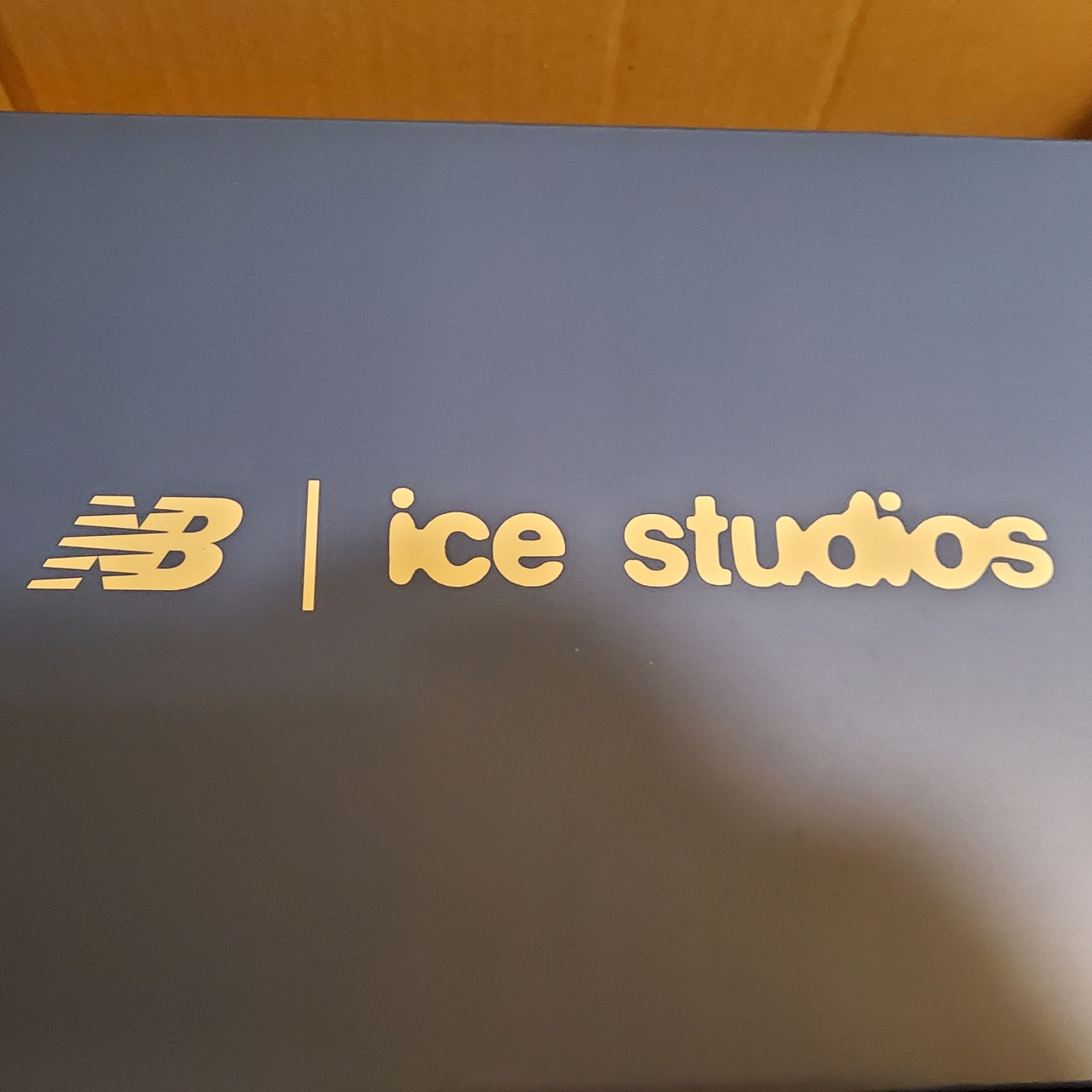 New Balance x Ice Studios Minimus Trail Pristine Marine Blue - D Standard 착용 스타일 - 1