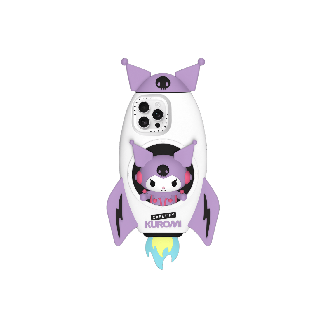 casetify クロミRocket Collectible Case Sanrio Characters Kuromi CASETiFY Rocket Collectible Phone