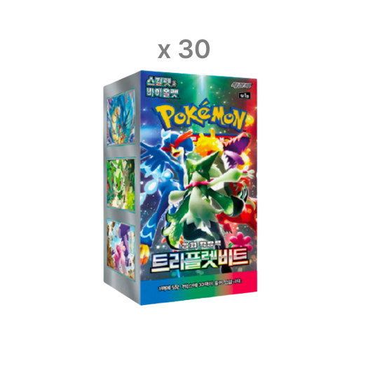 Pokemon Card Game Scarlet & Violet Expansion Pack Tripletbeat 30 Boxes (Total Pack of 900)