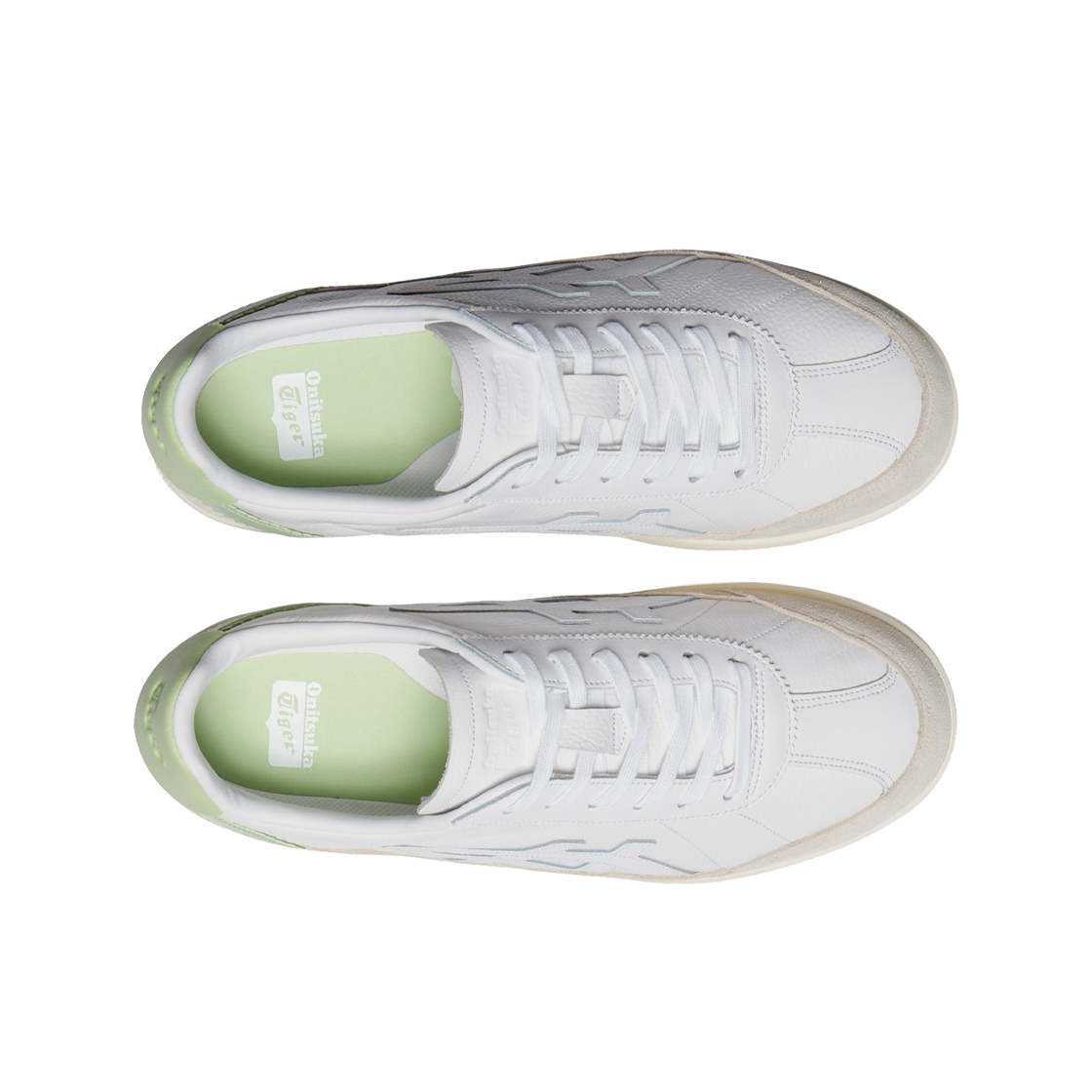 오니츠카 타이거 모레티 화이트 그린 피그(Onitsuka Tiger Mollety White Green Pig) - 2