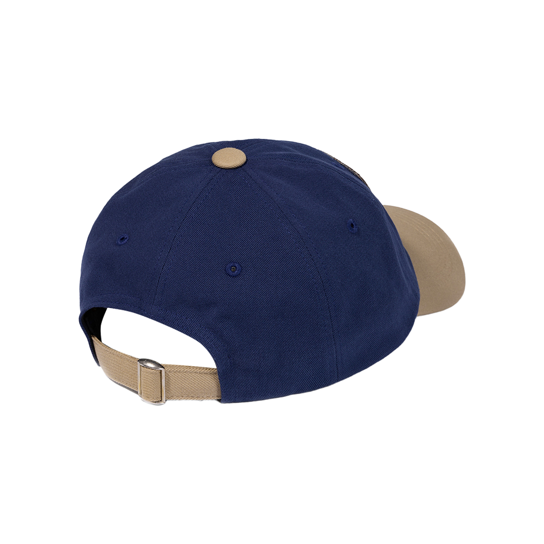 캑터스도넛마켓 머쉬룸 패치 투톤 볼캡 블루/베이지(Cactusdonutmarket Mushroom Patch Two Tone Ball Cap - Blue/Beige) - 3