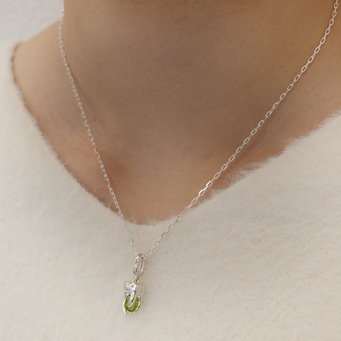 TEETH-N065 Teeth Jewel Peridot - #2