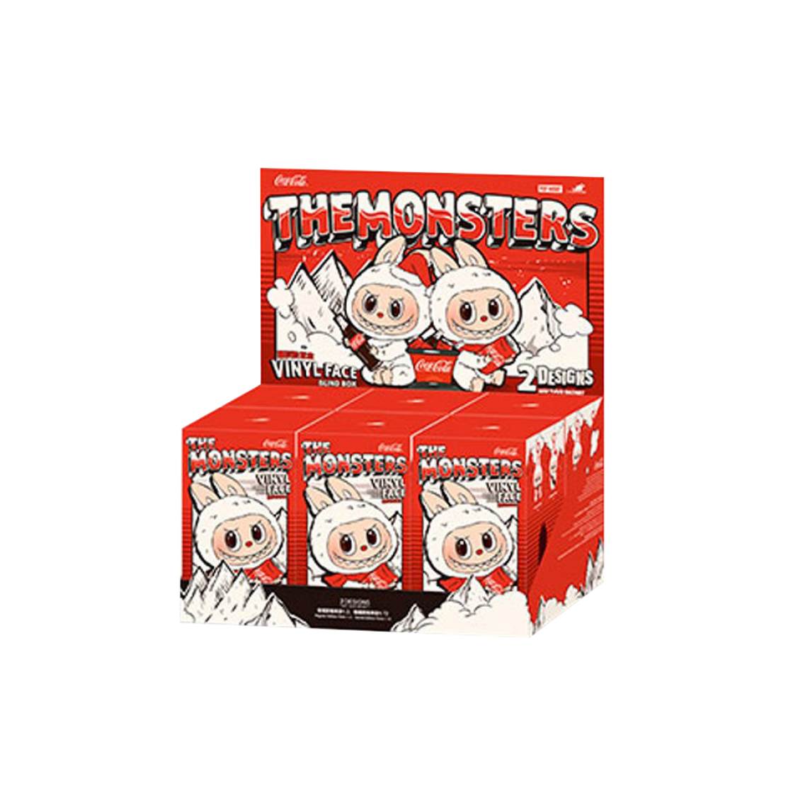 - Pop Mart Labubu Coca Cola Series Keyring Sealed Case (6 Blind Boxes) - 대표 이미지 #1