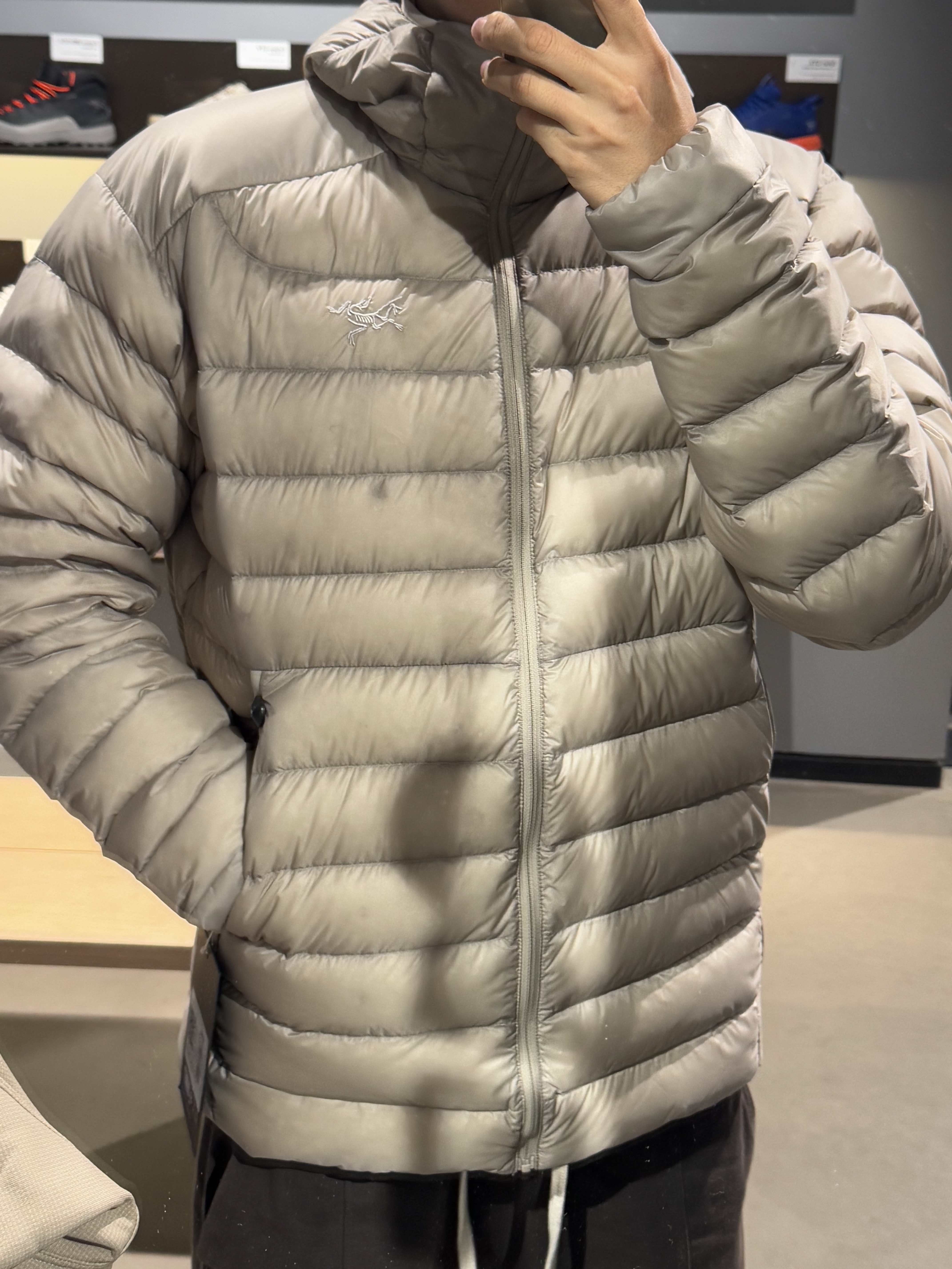 Arc'teryx Cerium Hoody Rune 착용 스타일