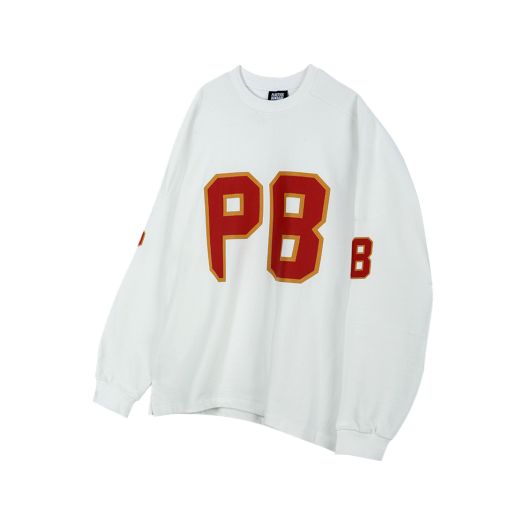 TFLW Plastick Bandage Team PB Football Long Sleeve White