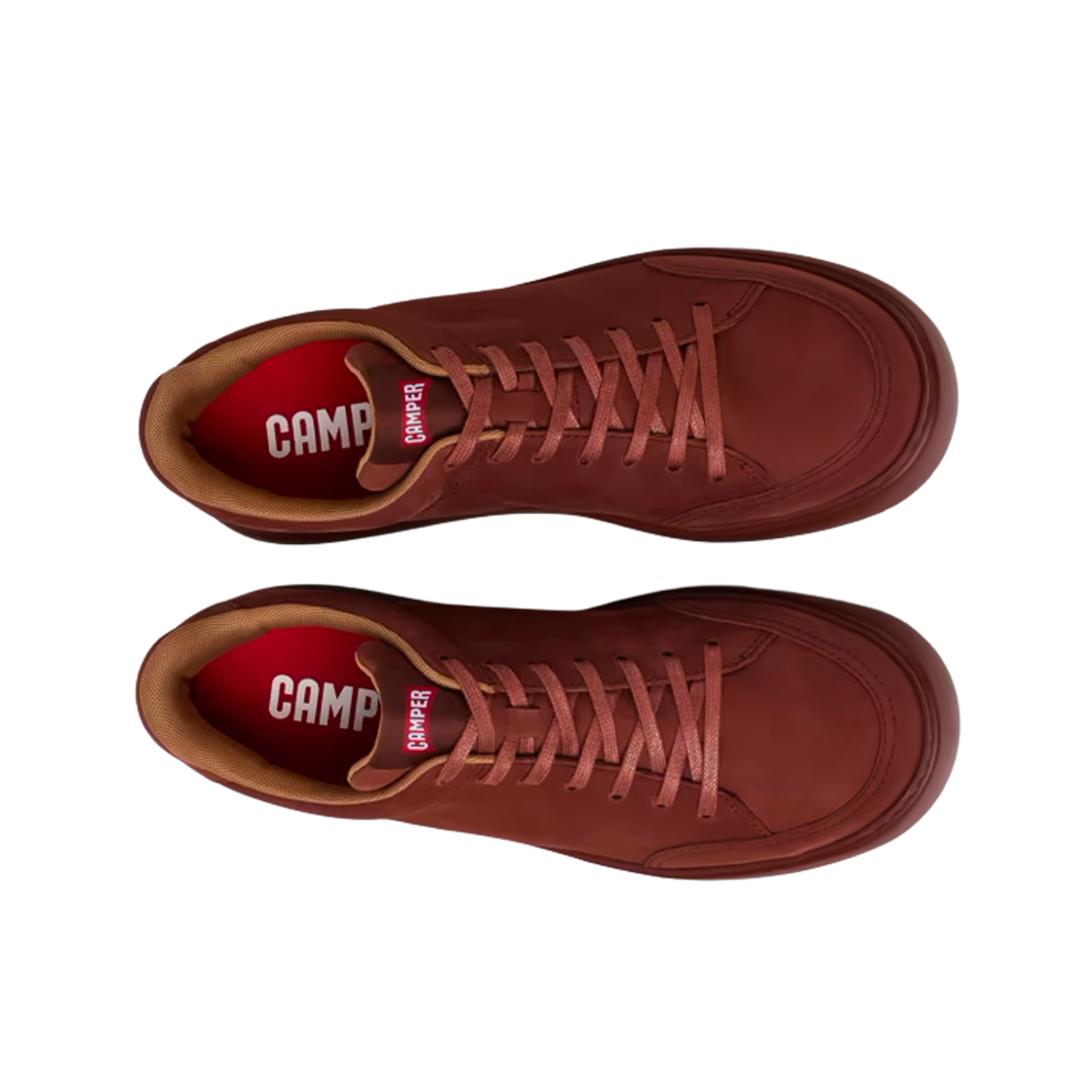캠퍼 러너 K21 누벅 스니커즈 레드(Camper Runner K21 Nubuck Sneakers Red) - 2
