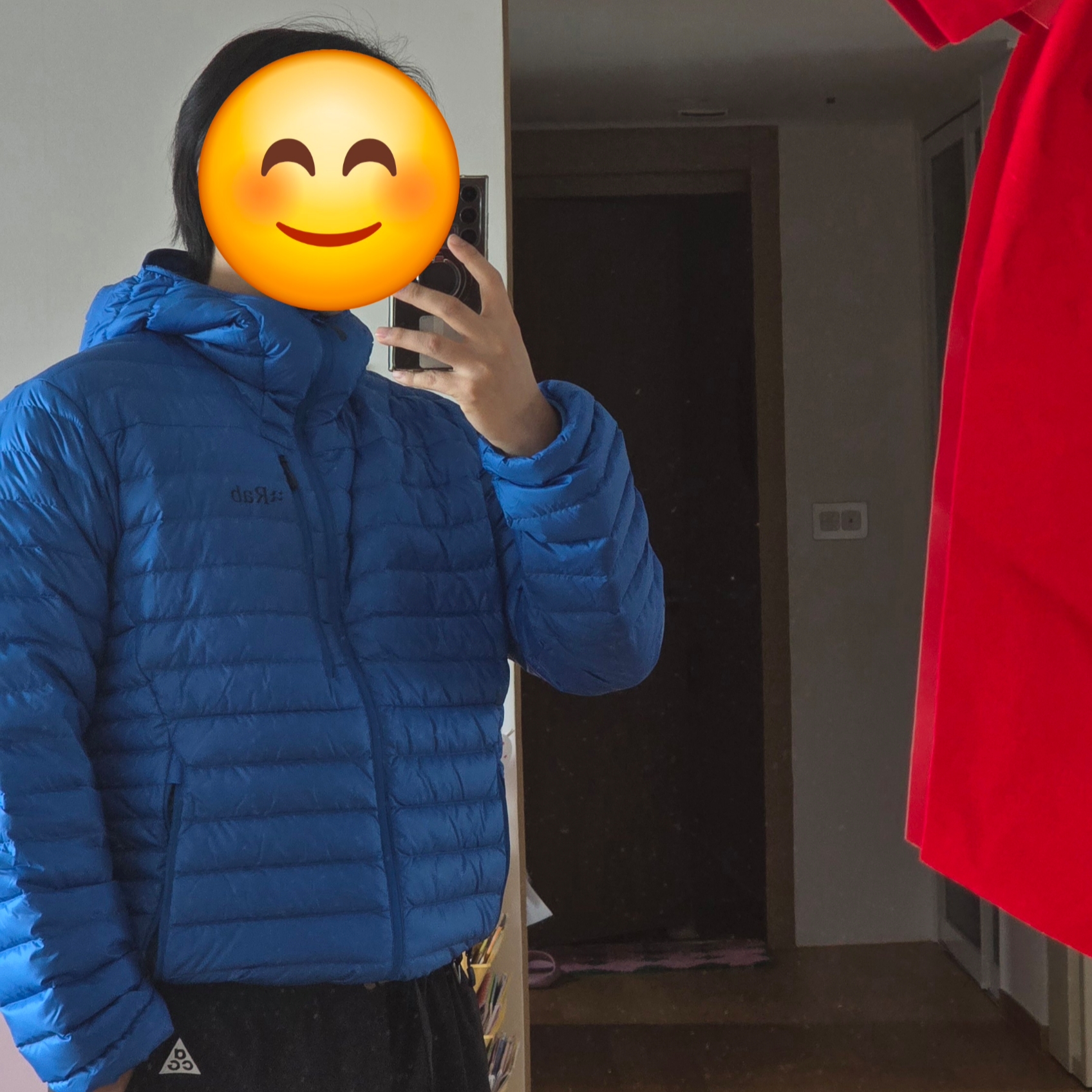 Rab Microlight Alpine Jacket Maya Blue, Nike ACG Smith Summit Cargo Pants Black Anthracite - Asia 착용 스타일