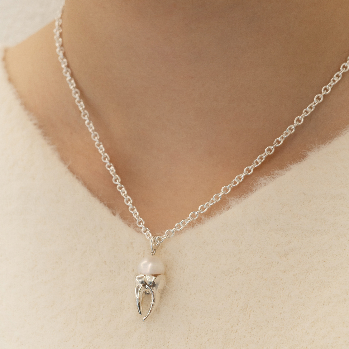 티스 네클리스 펄(Teeth Necklace Pearl) - 2