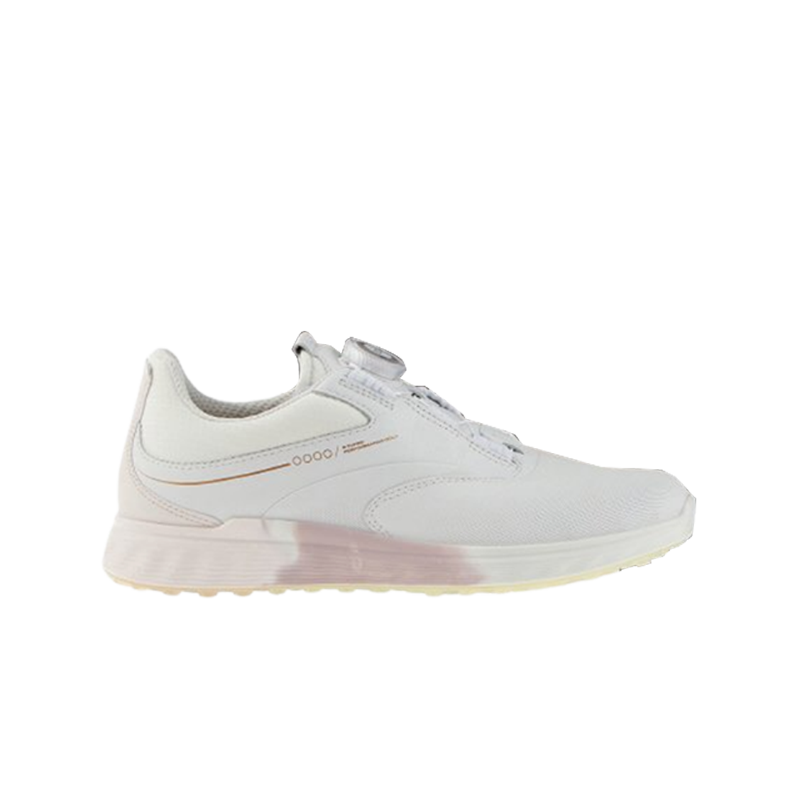 102973-60621 (W) Ecco Golf S-Three Boa Shoes White