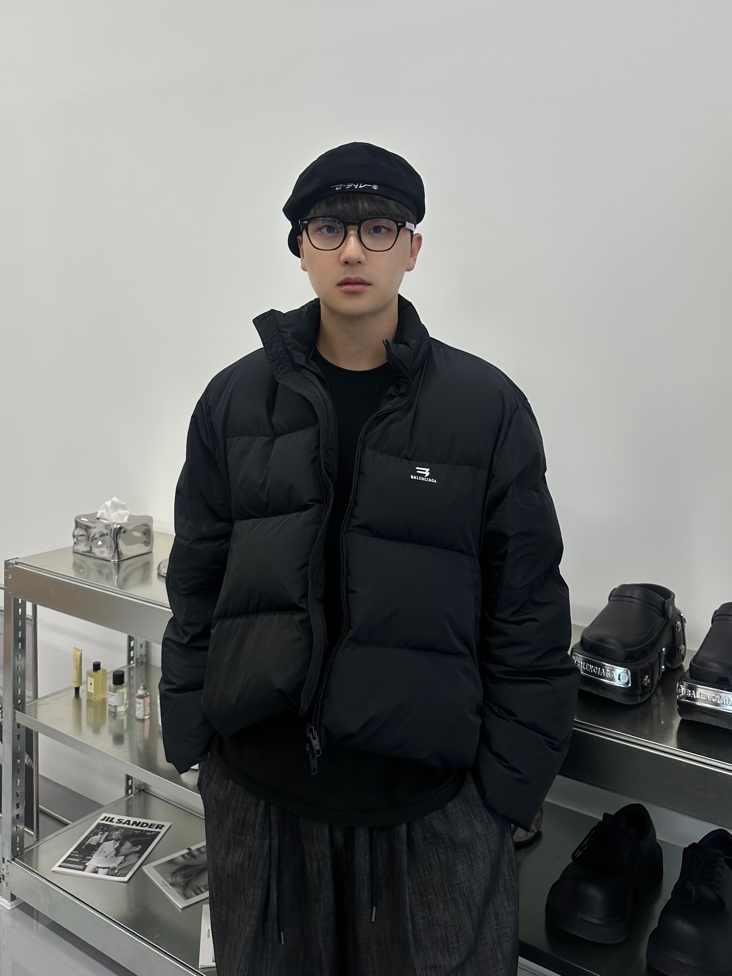 Balenciaga Steroid Derby Black 착용 스타일 - 2