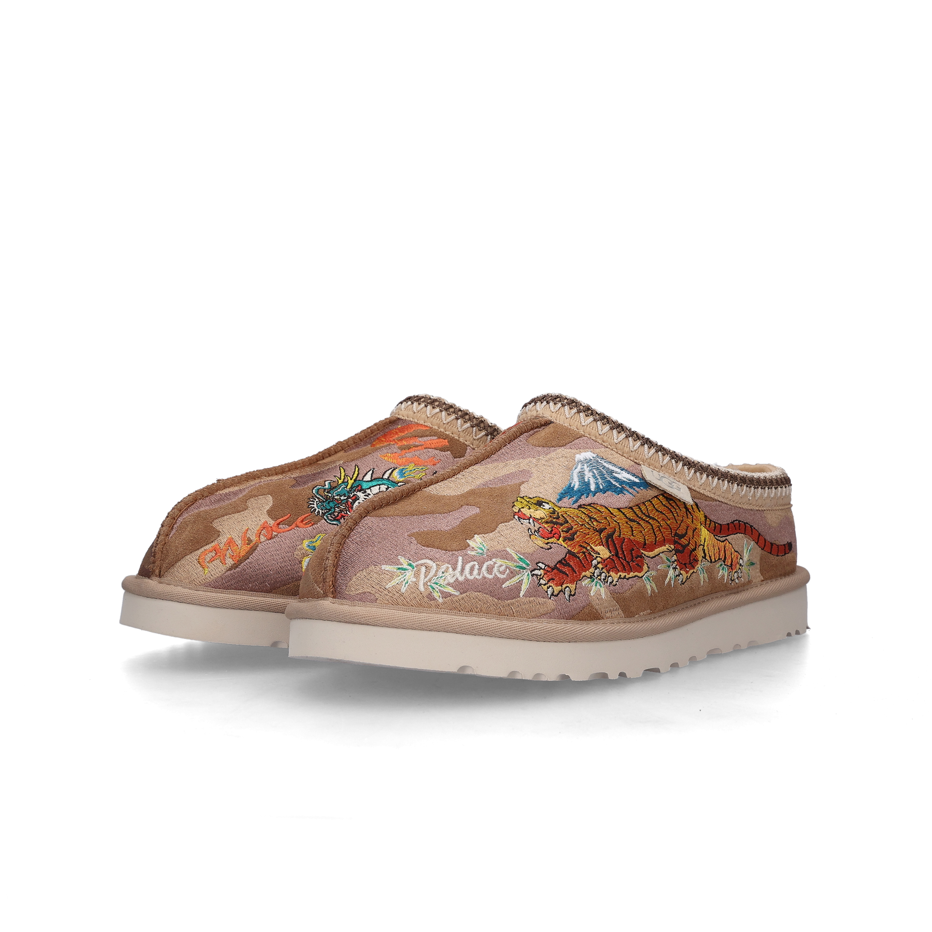 UGG x Palace Tasman Slipper Chestnut Camo