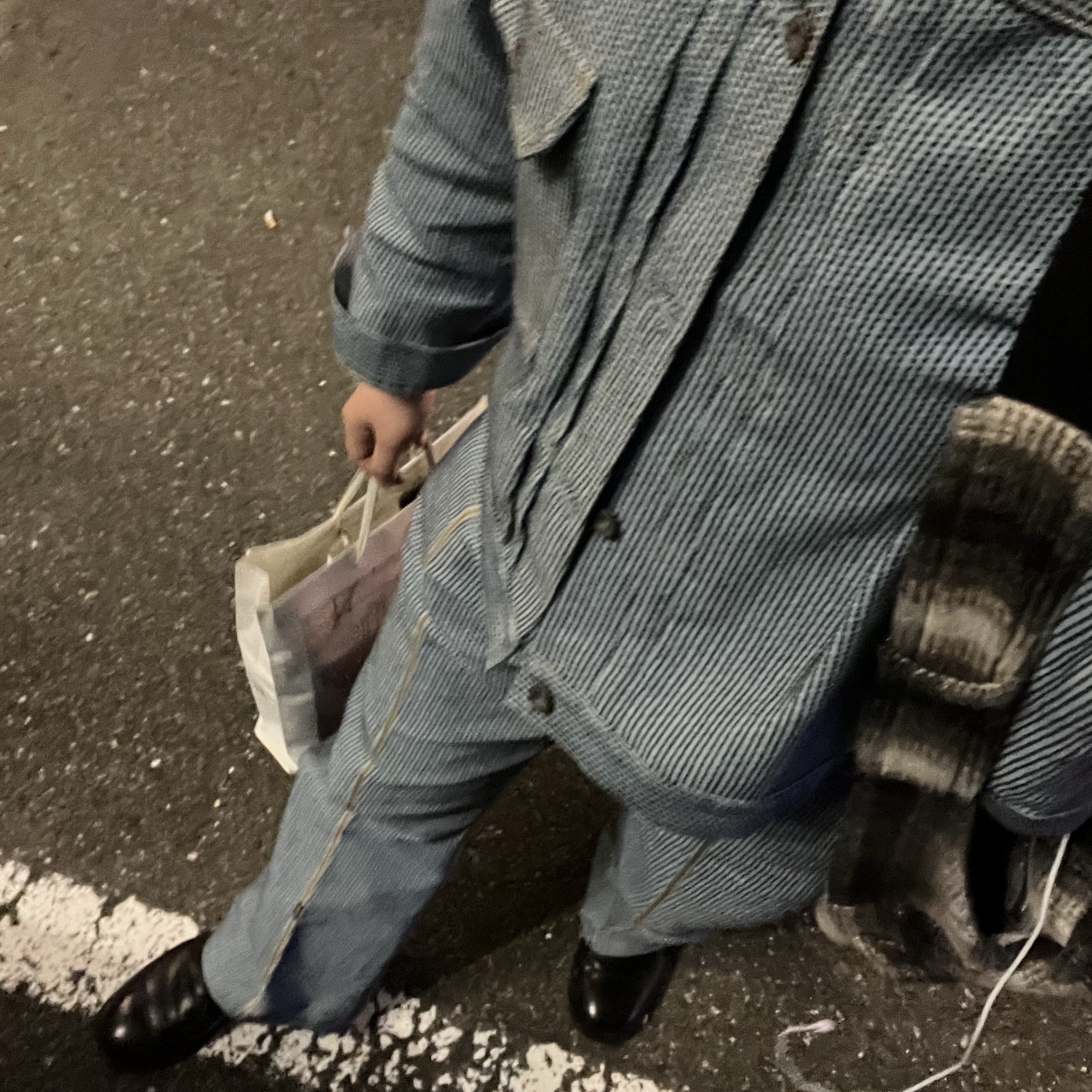 Kapital Century Denim No.3 1st Jacket Blue 착용 스타일