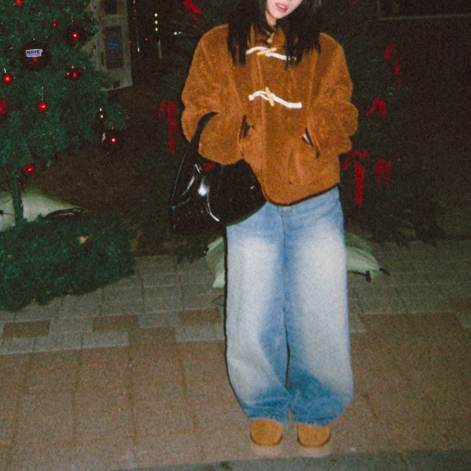 (W) UGG Tazz Slipper Chestnut 착용 스타일 - 4