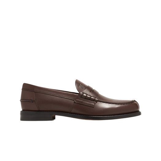 Tod's Leather Loafers Brown
