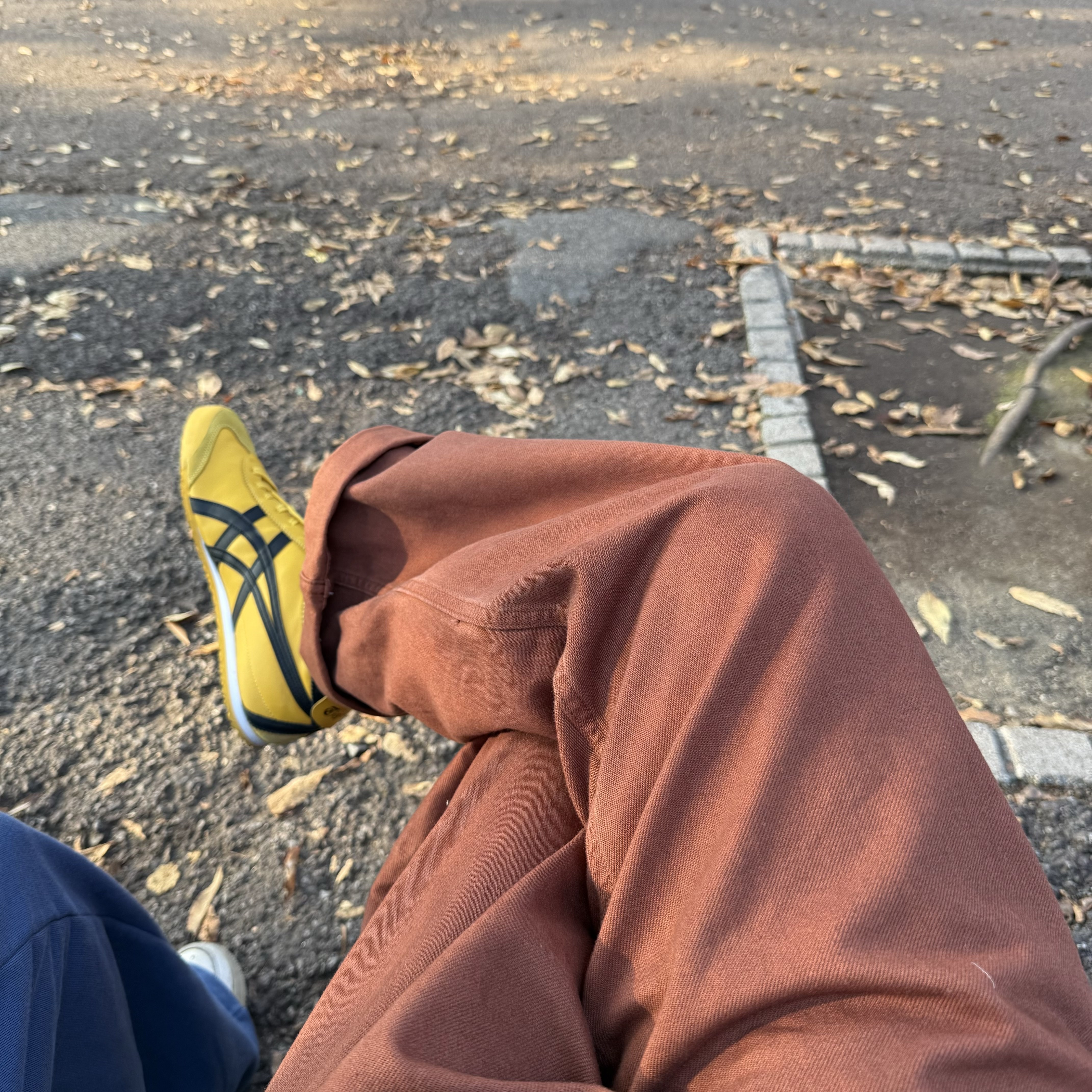 Onitsuka Tiger Mexico 66 Yellow Black 착용 스타일