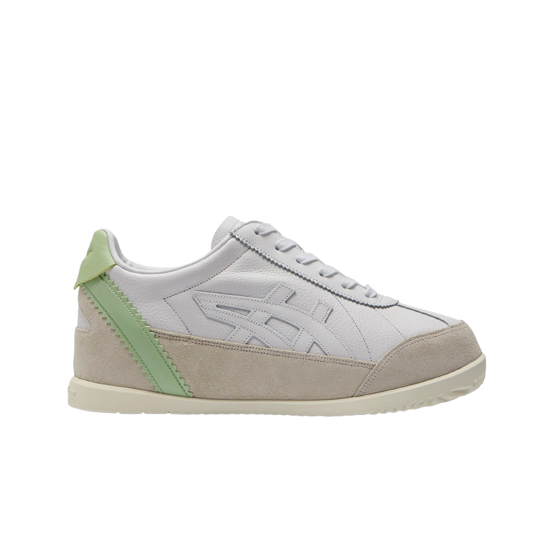 1183C101-100 Onitsuka Tiger Mollety White Green Pig