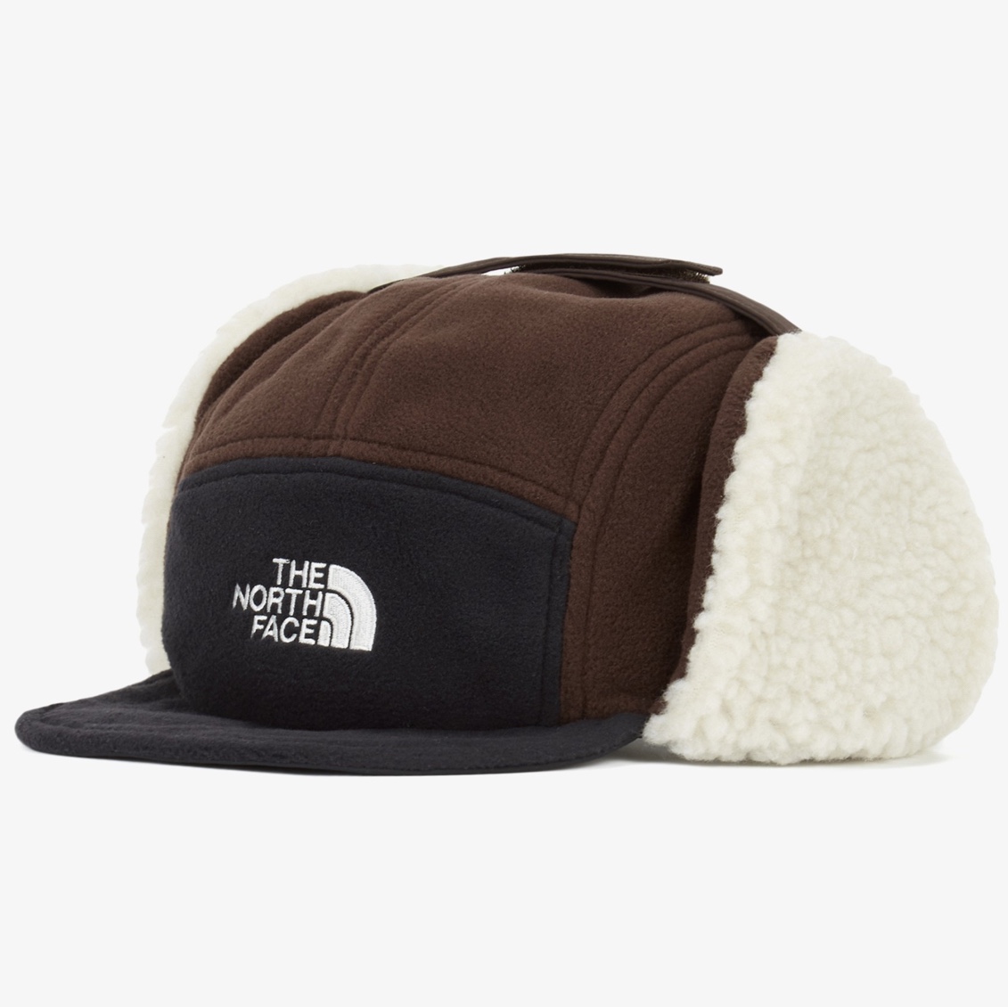 The North Face Fleece Earmuff EX Cap Cocoa Brown 착용 스타일