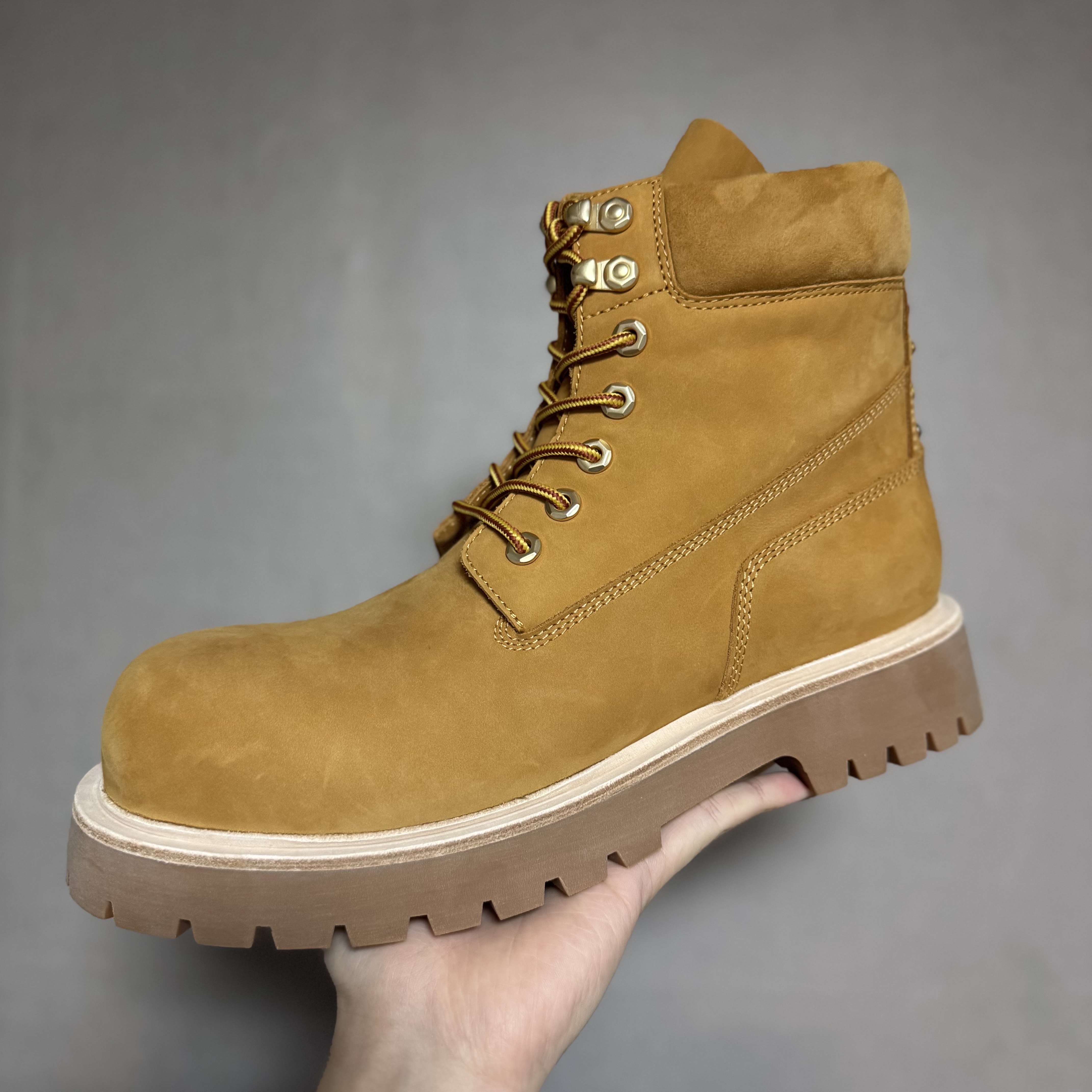 Kinchi x My Name Is Peter Boots - 888 (a) Yellow 착용 스타일 - 4