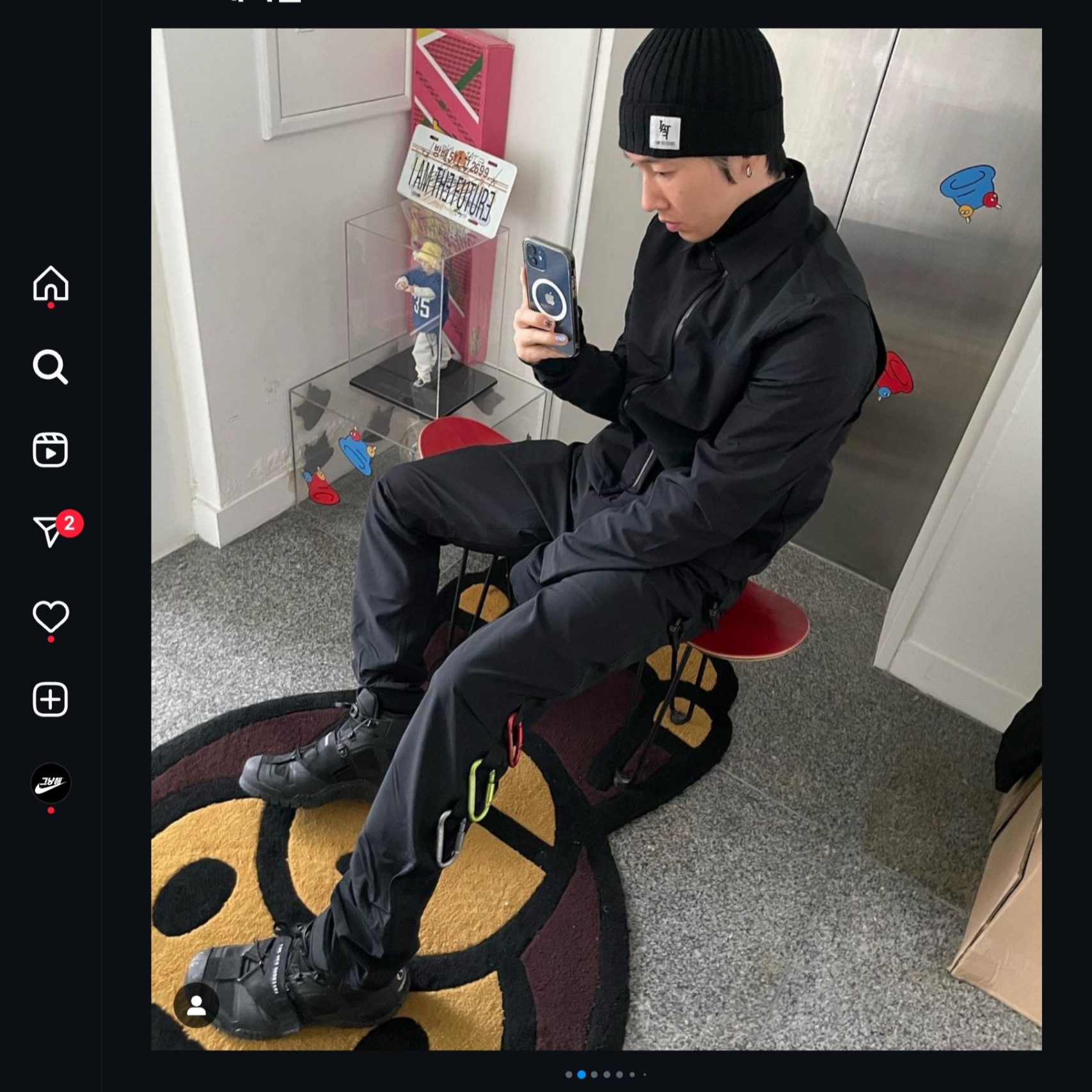 Nike x Undercover SFB Mountain Black 착용 스타일
