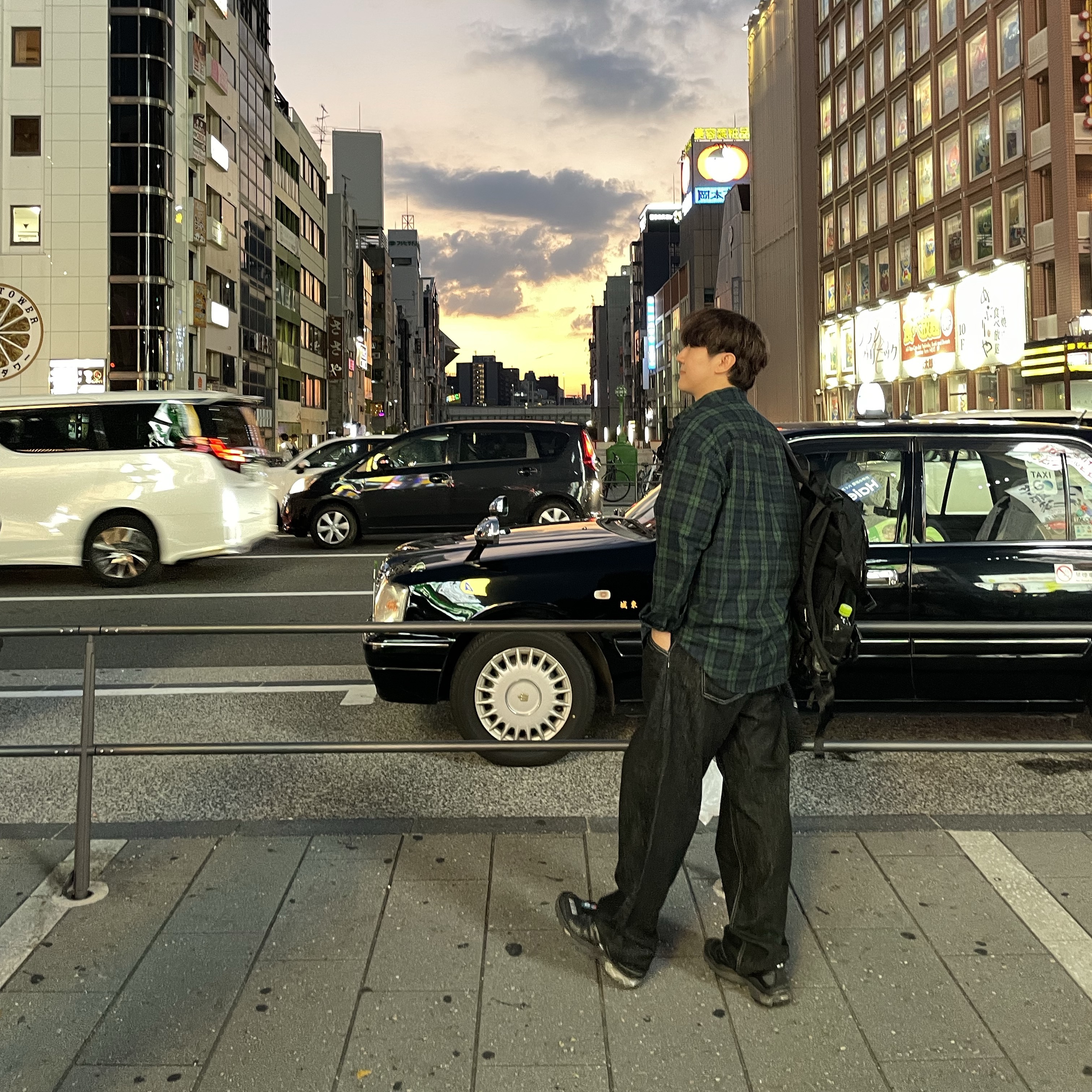 IAB Studio Blackwatch Tartan Shirt Blue Green, Undermycar x Umbro 2Way Backpack Black 착용 스타일