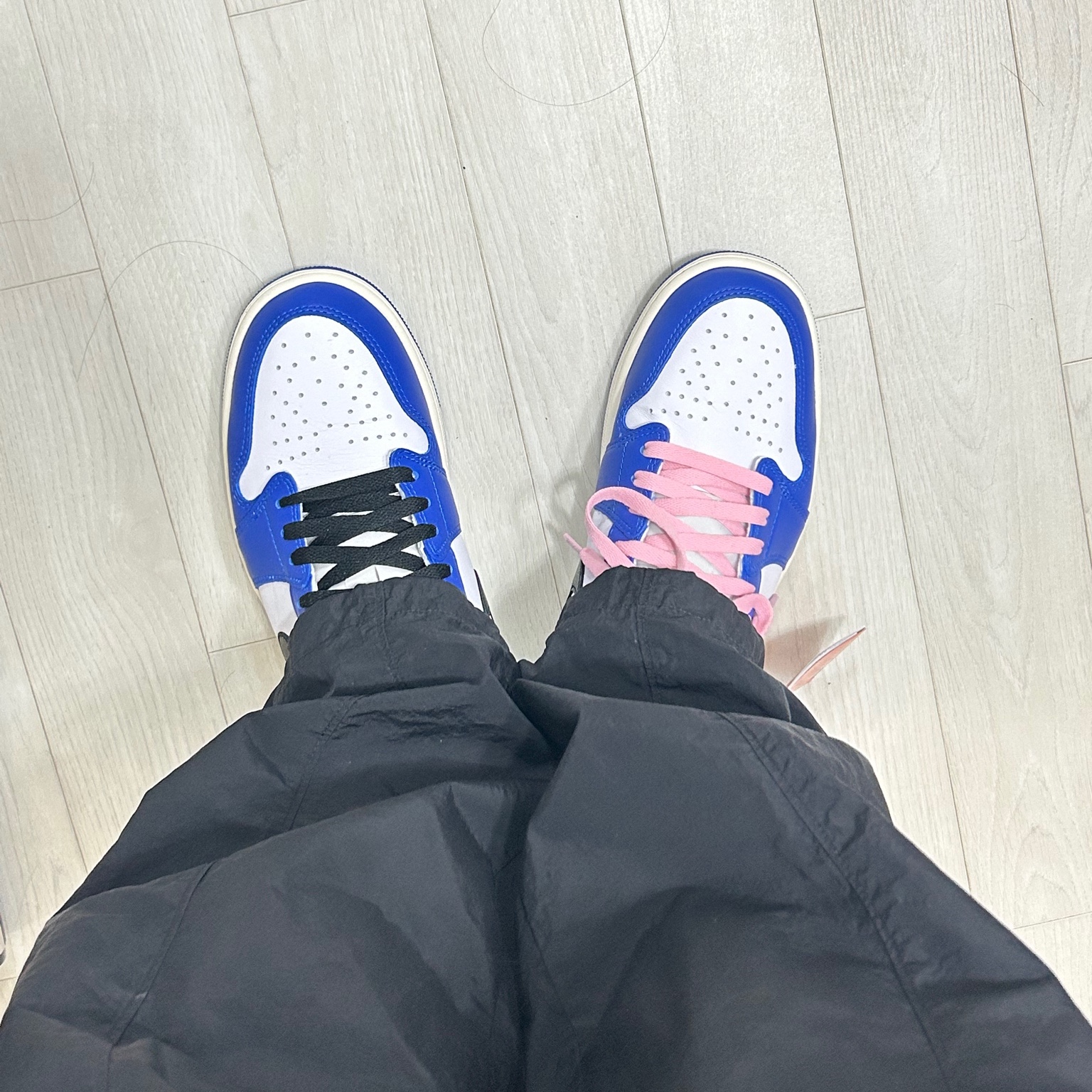 Jordan 1 Retro Low OG Game Royal 착용 스타일 - 5