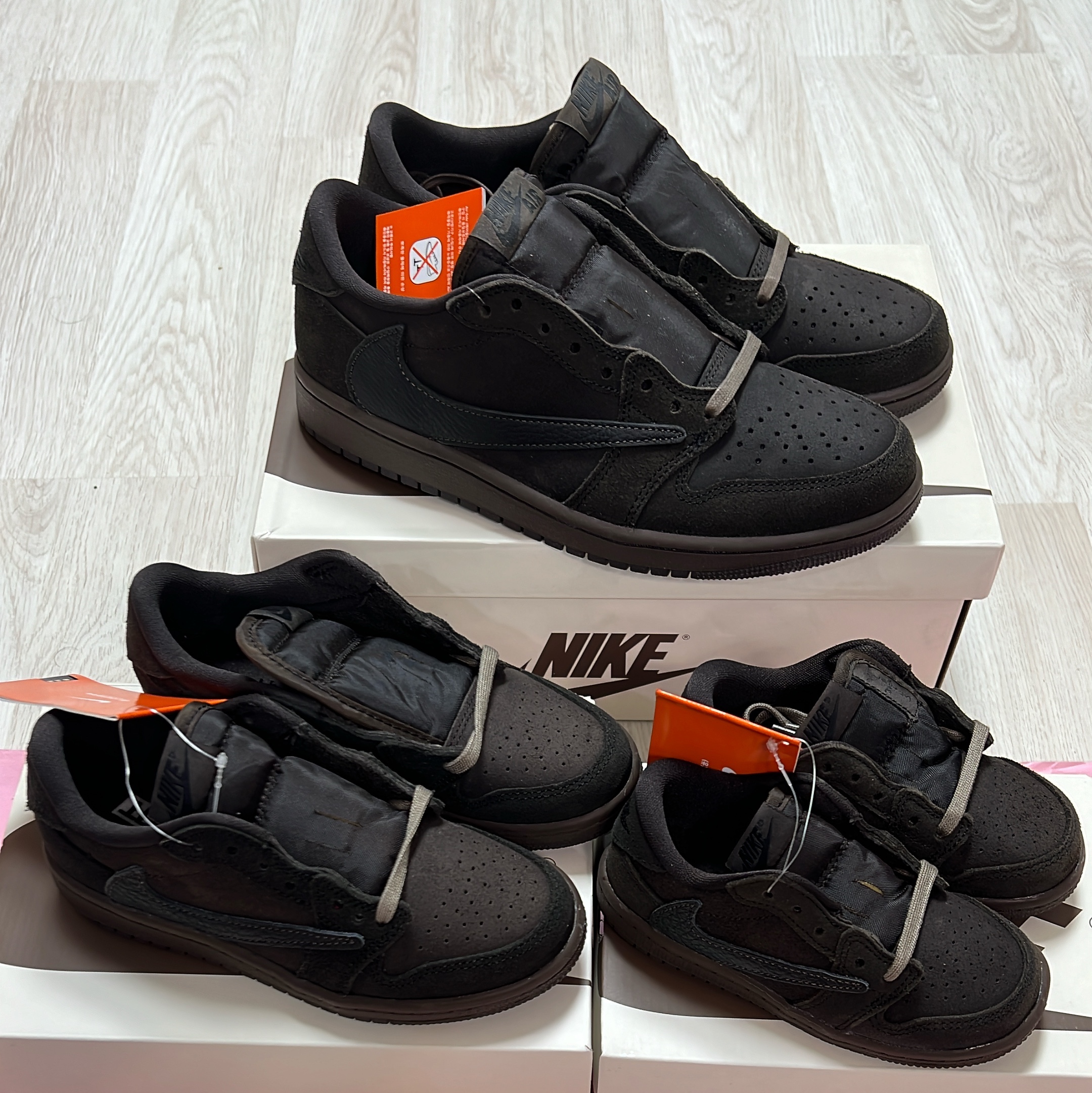 Jordan 1 x Travis Scott Retro Low OG SP Velvet Brown and Dark Mocha, (PS) Jordan 1 x Travis Scott Retro Low OG SP Velvet Brown and Dark Mocha 착용 스타일